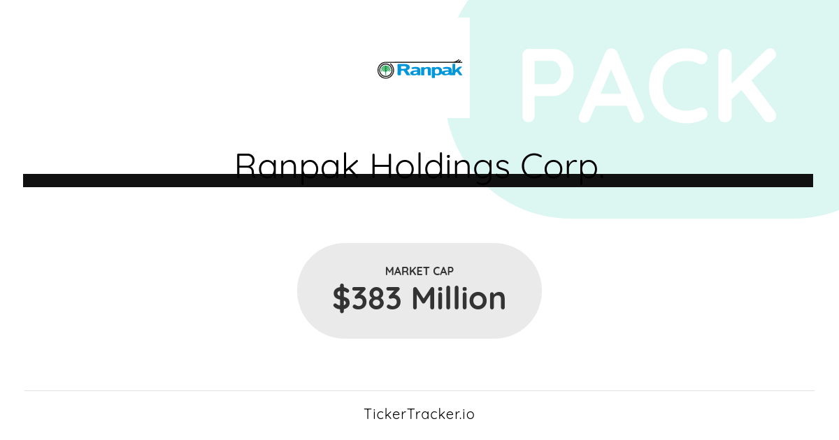 Blackstone Holdings I L.P. Ranpak Holdings Corp. (PACK) insider trading