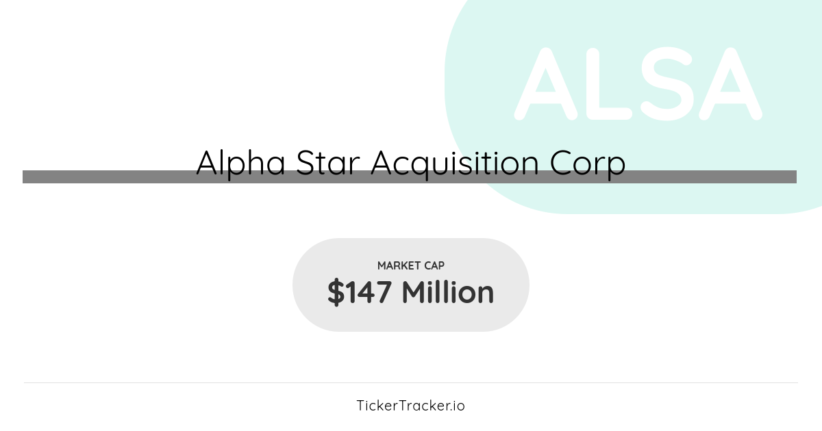 Purchases and Sales Made in Q3 2023 in Alpha Star Acquisition Corp (ALSA)