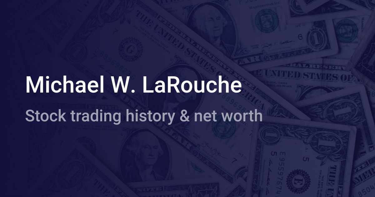 Michael W. LaRouche